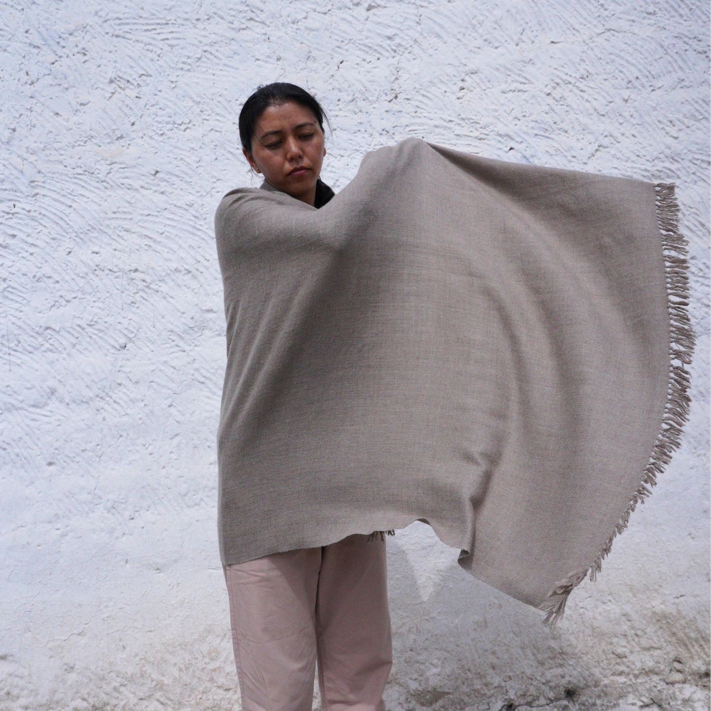 Grey Pashmina  Shawl