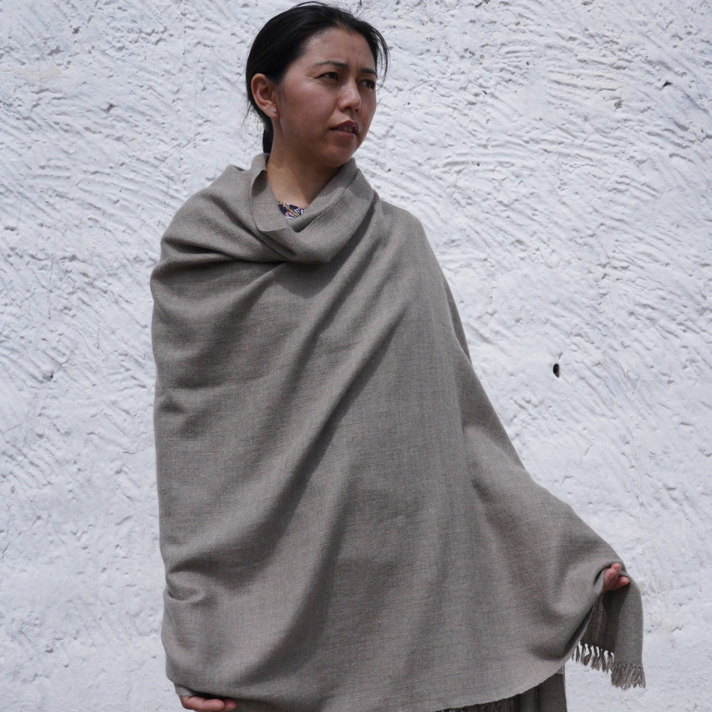 Grey Pashmina  Shawl