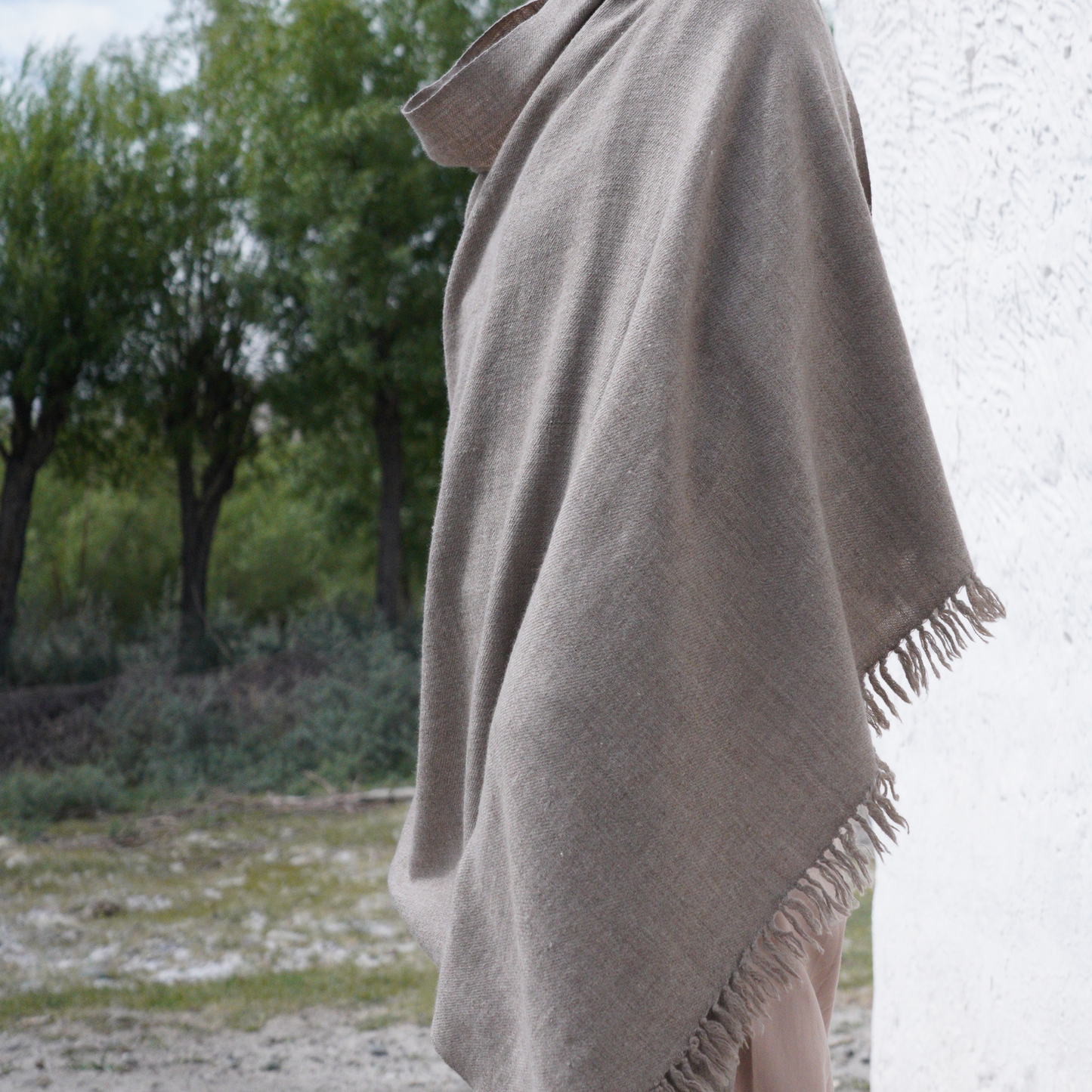 Grey Pashmina  Shawl