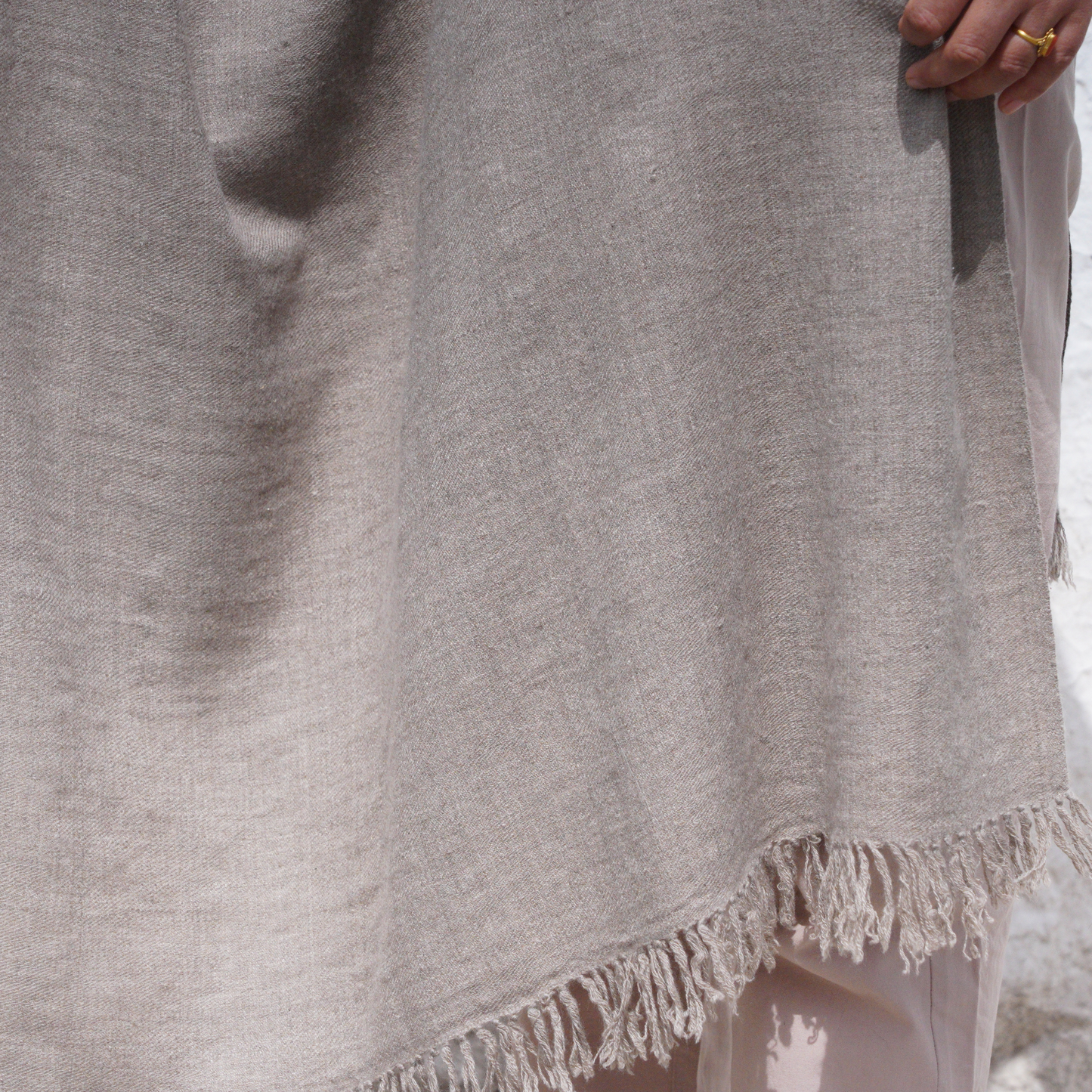 Grey Pashmina  Shawl